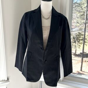 NWT Amour Vert Slim Tobie Cotton/linen Black Blazer, Small